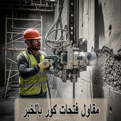 مقاول فتحات كور بالخبر